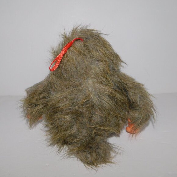 VTG Knickerbocker Hang In there Howard Brown Plush Pipe Smoking Crow - Picture 6 of 7